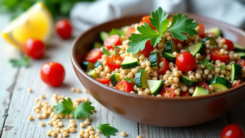 Taboulé doux au sarrasin — salade façon boulgour sans gluten