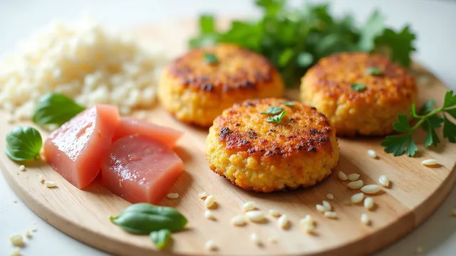 Baked Tuna and Rice Cakes — Easy Gut-Friendly Recipe