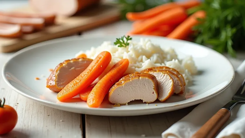 Poêlée de dinde, carottes et riz basmati gut-friendly
