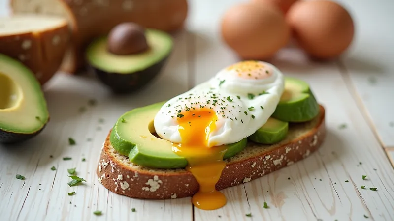 Gluten-Free Avocado & Poached Egg Toasts