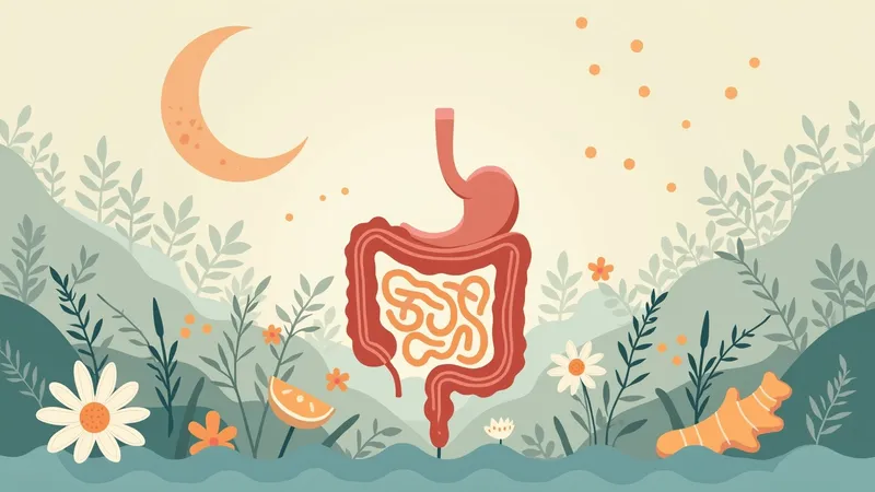 An Evening Routine to Calm Your Gut Before Bed